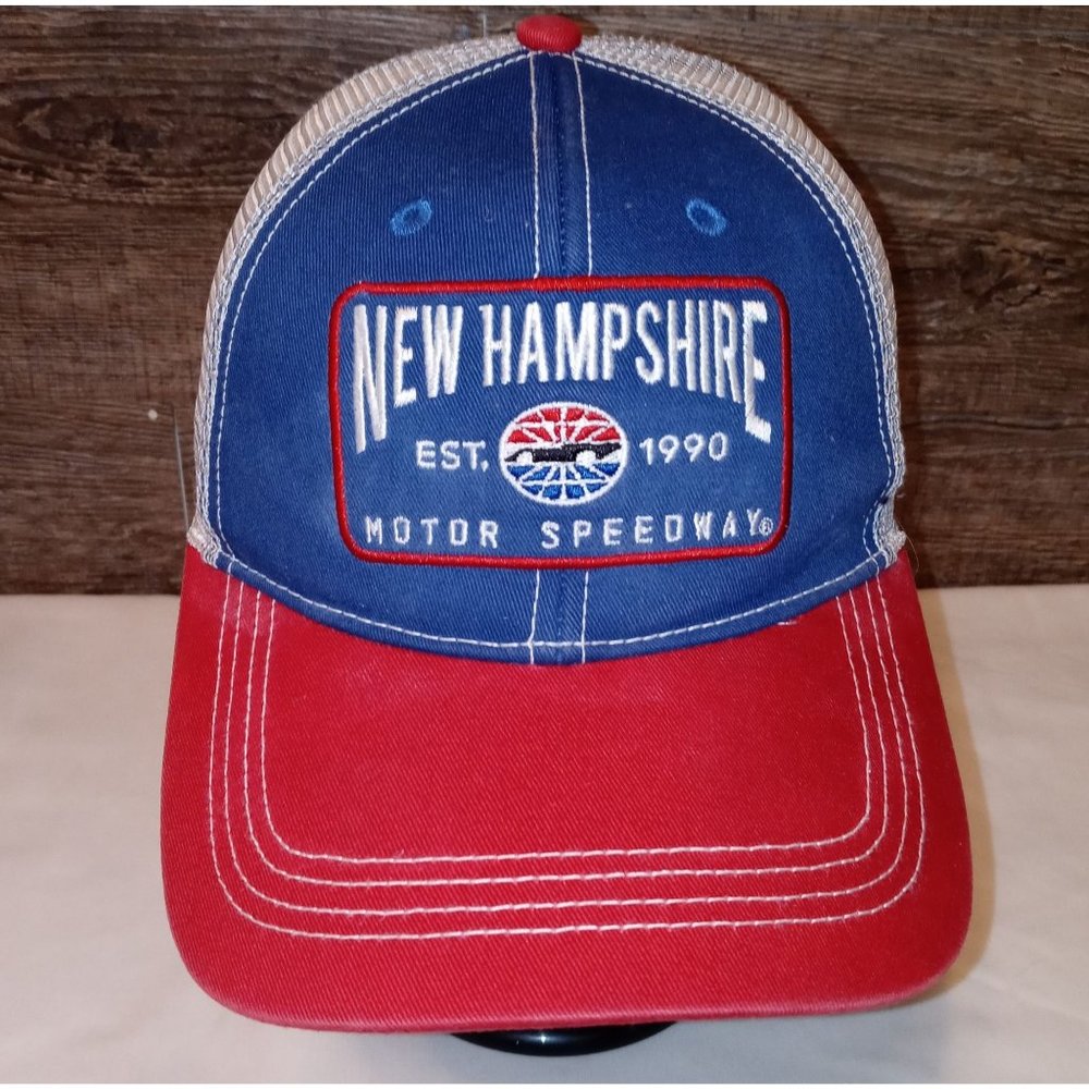 New Hampshire Motor Speedway  Men's Hat Mesh Trucker Cap